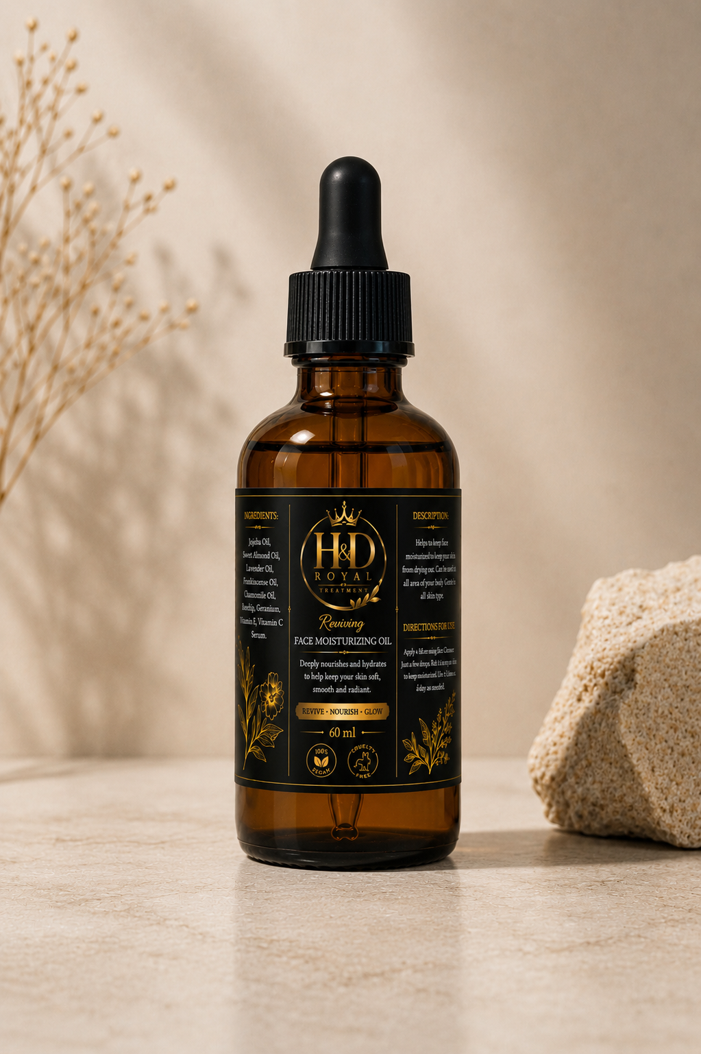 Reviving face Moisturizer Oil