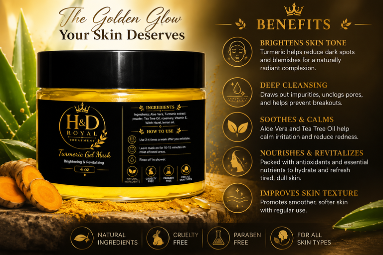 Brightening Gel mask (Say bye to dark spots & scars)